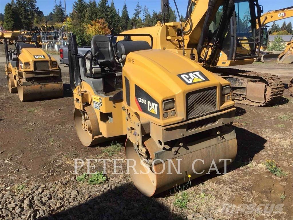 CAT CB24B Valjci sa duplim bubnjem