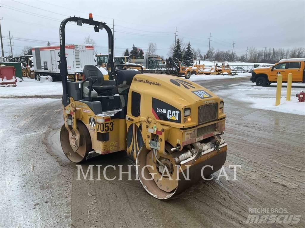CAT CB34B Valjci sa jednim bubnjem