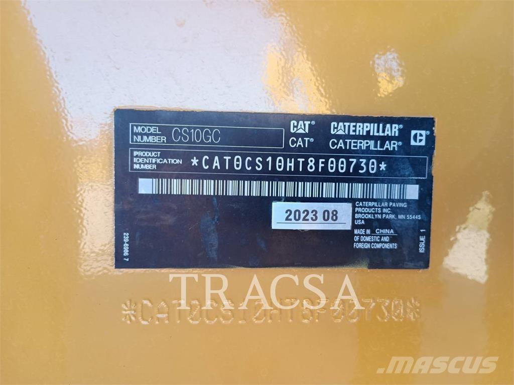 CAT CS10GC Valjci sa jednim bubnjem
