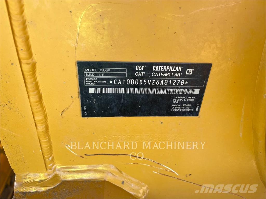 CAT D5 LGP Buldožeri guseničari