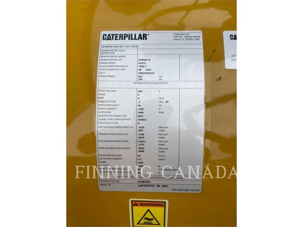 CAT G 3512 Dizel generatori