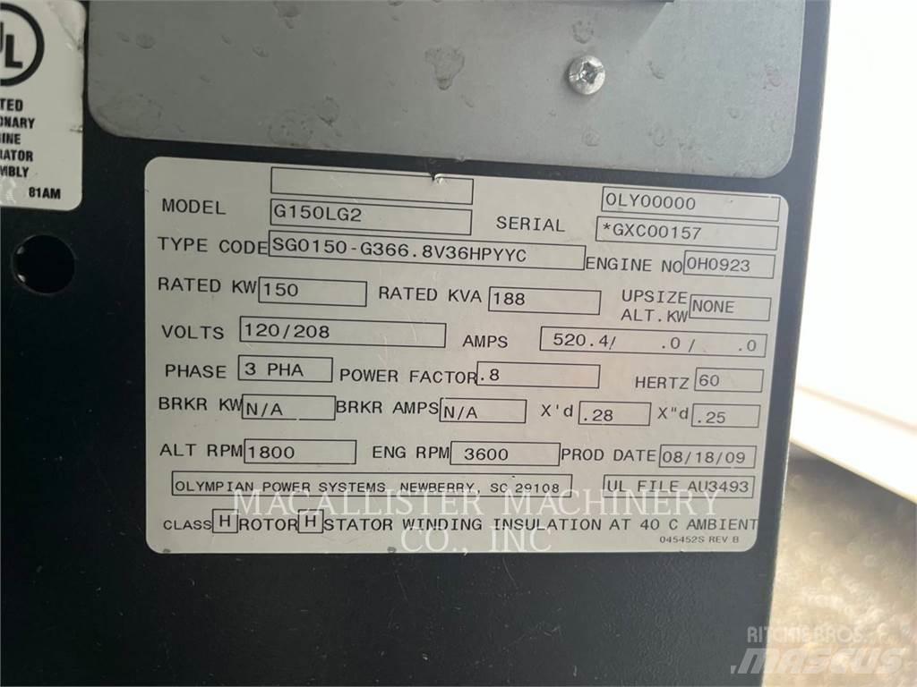 CAT G150LG2 Dizel generatori