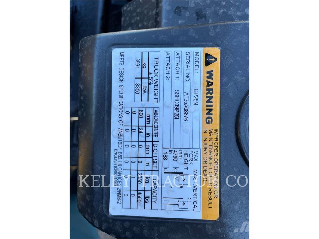 CAT GP25N Viljuškari - ostalo