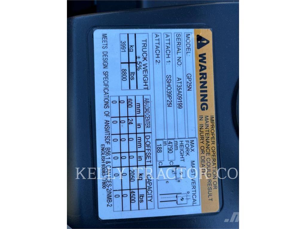 CAT GP25N Viljuškari - ostalo