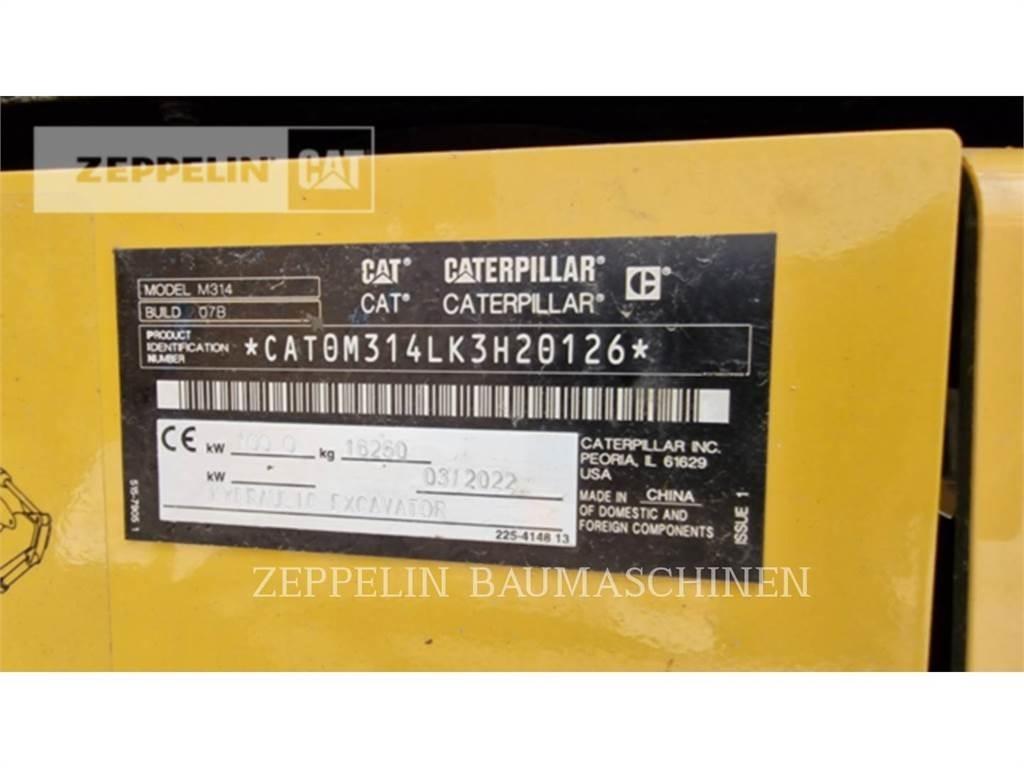 CAT M314-07A Bageri točkaši