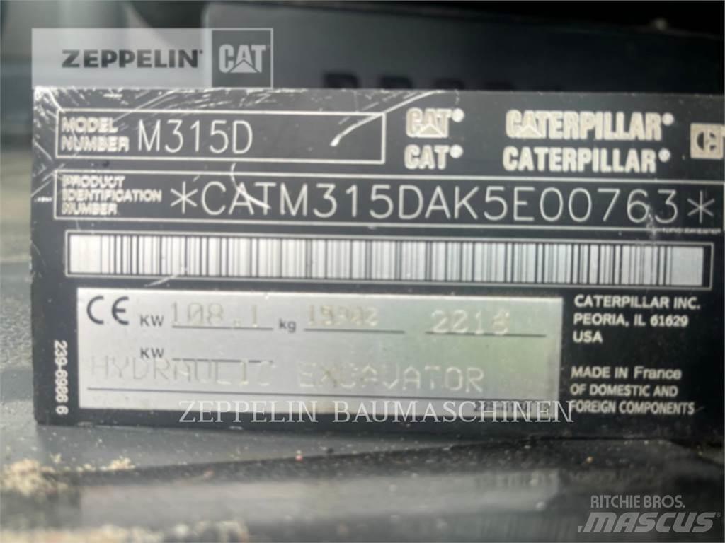 CAT M315D Bageri točkaši