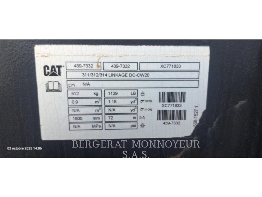 CAT M318-07 Bageri točkaši