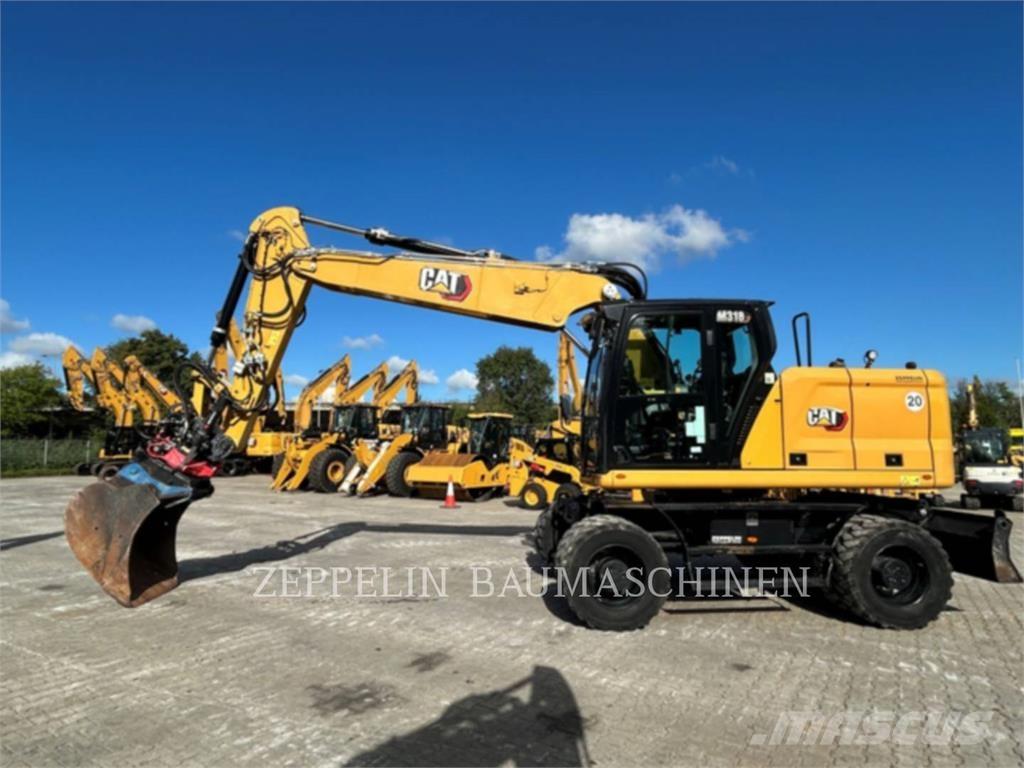 CAT M318-07A Bageri točkaši