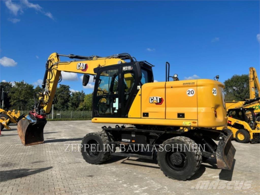 CAT M318-07A Bageri točkaši
