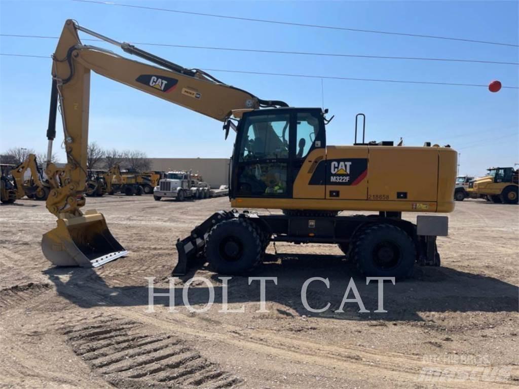 CAT M322F Bageri točkaši