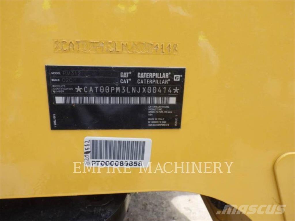 CAT PM312-02 Asfaltni finišeri