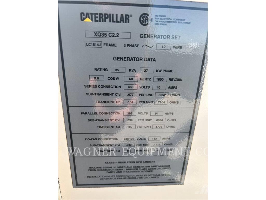 CAT XQ 35 Ostali generatori