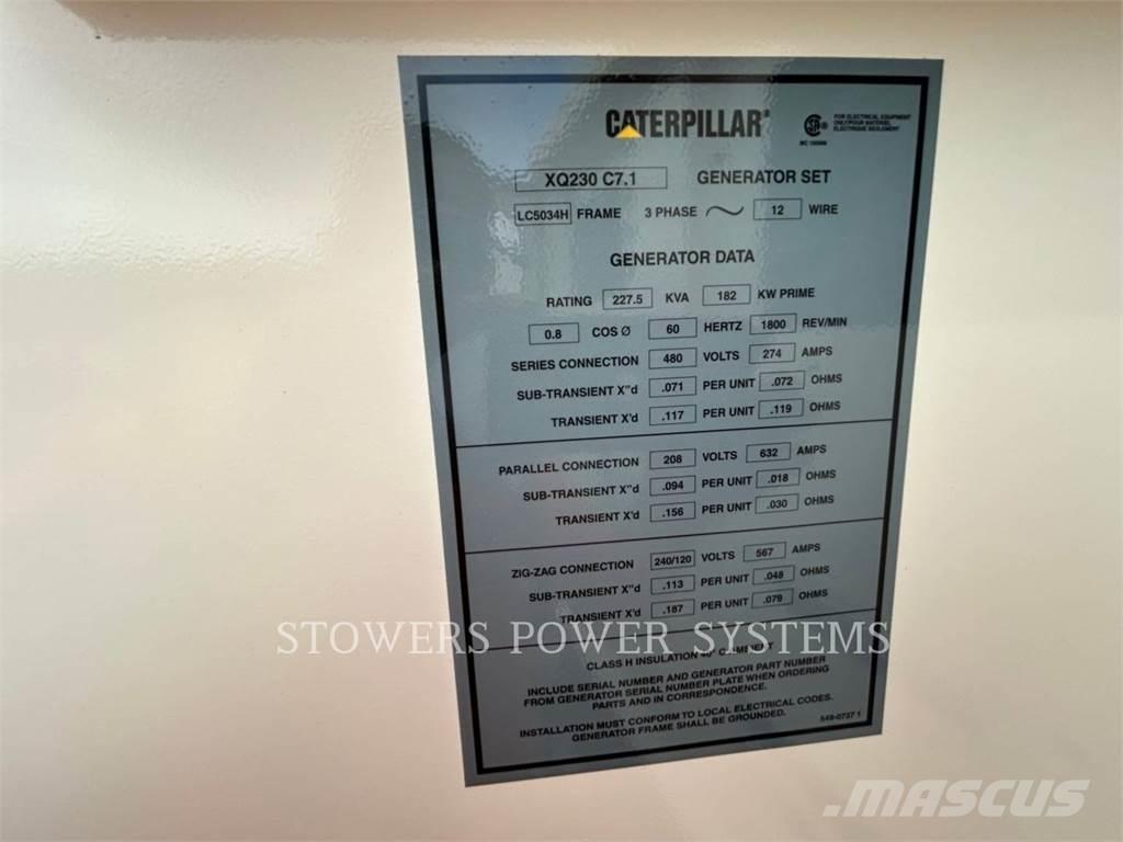 CAT XQ230 Ostali generatori