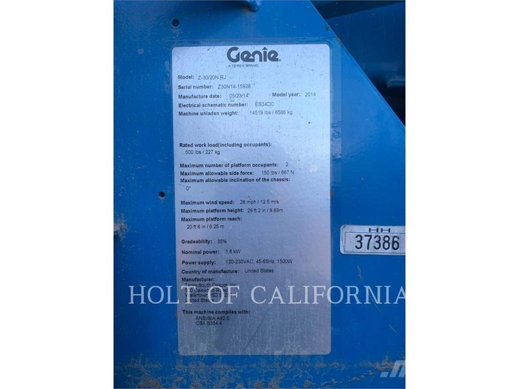 Genie BOOM Z30 Zglobne podizne platforme