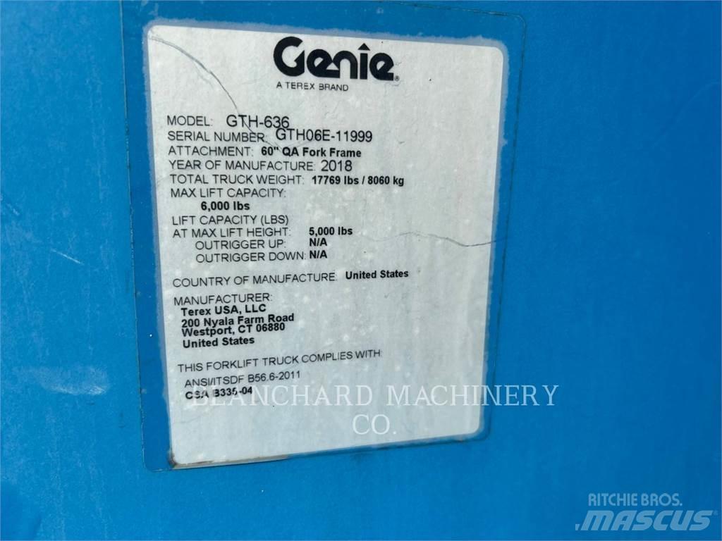 Genie GTH-636 Teleskopski viljuškari