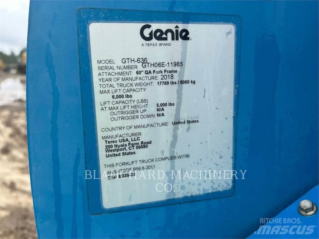 Genie GTH-636 Teleskopski viljuškari
