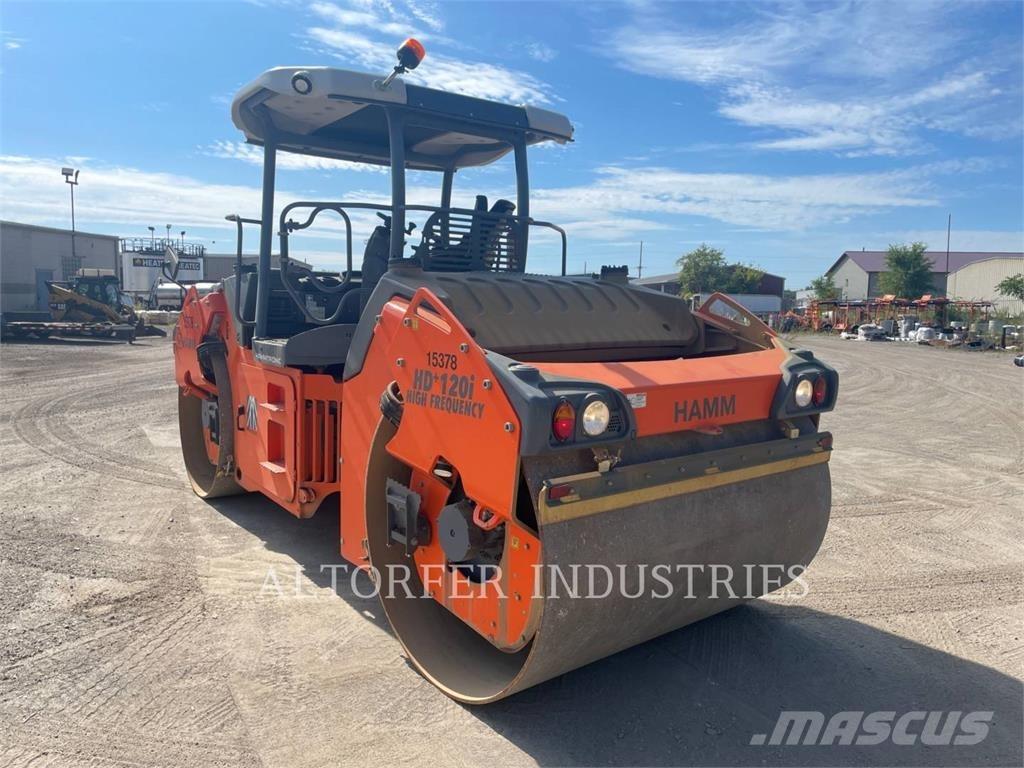 Hamm HD120IW-HF Valjci sa duplim bubnjem