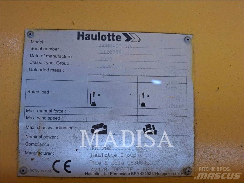 Haulotte COMPACT 10 Makazaste platforme