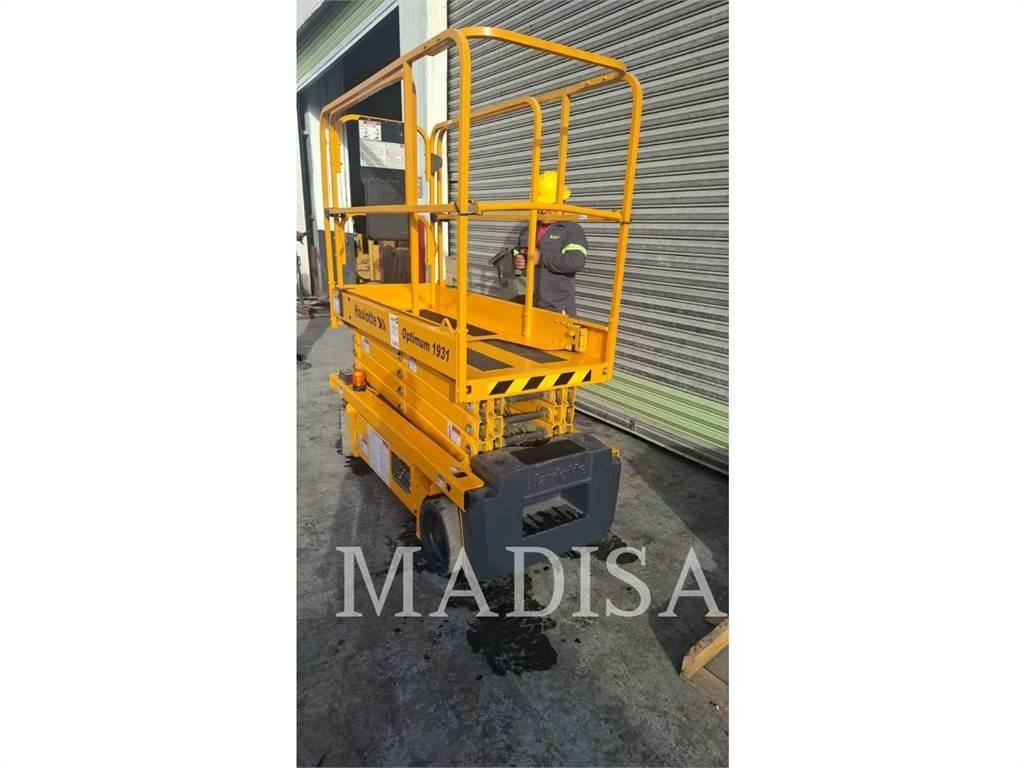 Haulotte OPTIMUM 8 Makazaste platforme