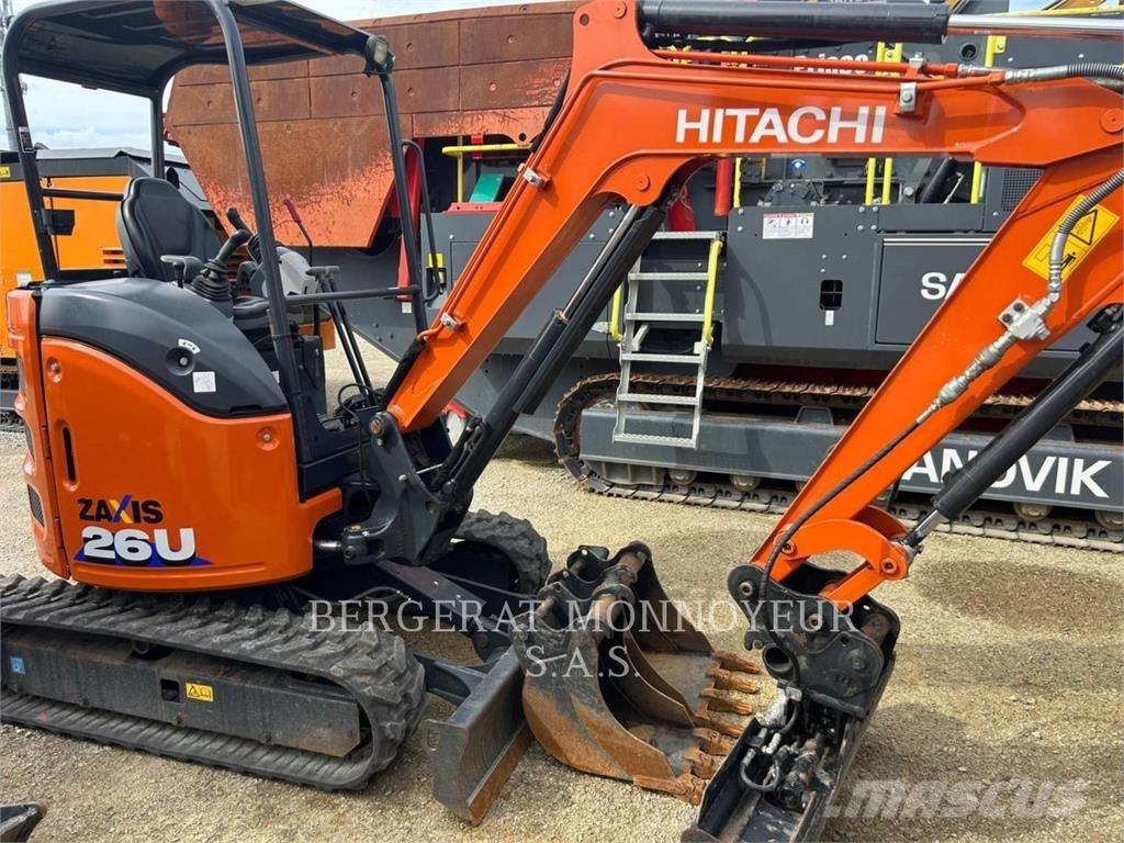 Hitachi ZX26U-6 Bageri guseničari