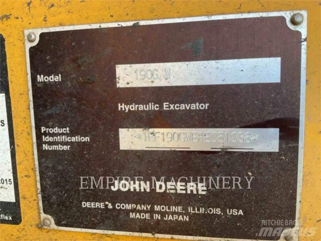 John Deere 190G Bageri guseničari