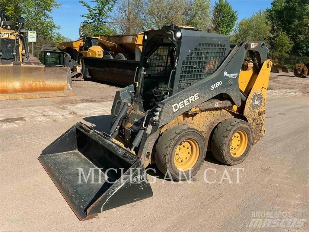 John Deere 318G Skid steer mini utovarivači