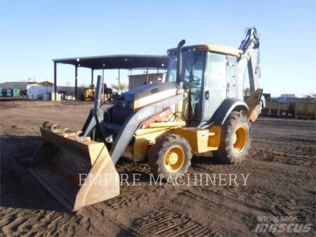 John Deere 410L Rovokopači