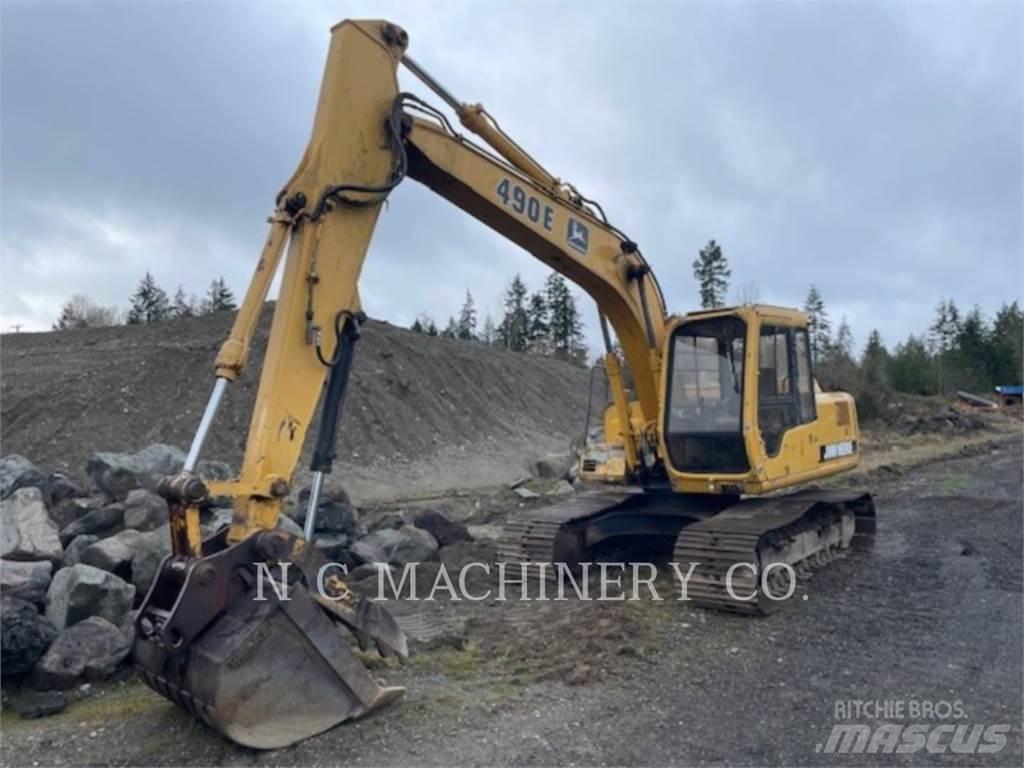 John Deere 490E Bageri guseničari