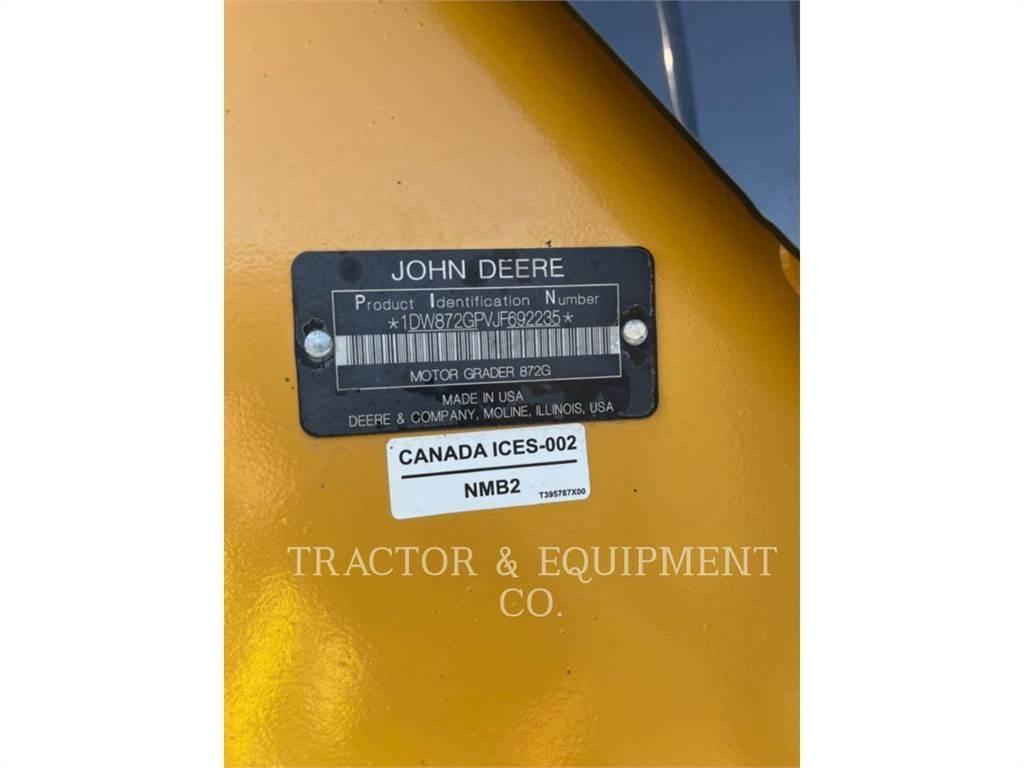 John Deere 872GP Grejderi