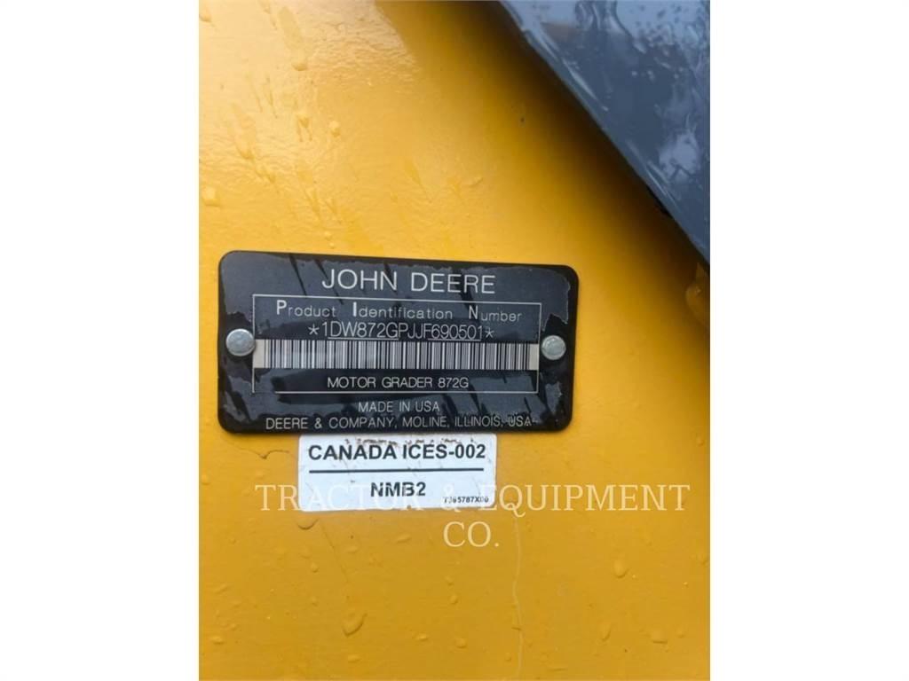 John Deere 872GP Grejderi