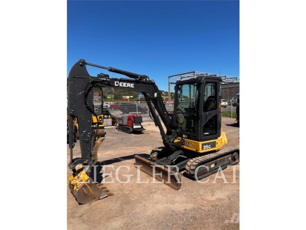 John Deere & CO. 35G Bageri guseničari
