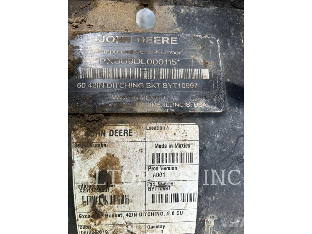 John Deere & CO. 60G Bageri guseničari