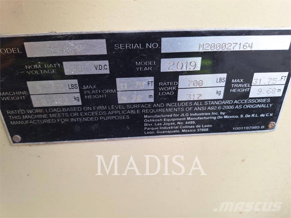 Jungheinrich 3246ES Makazaste platforme