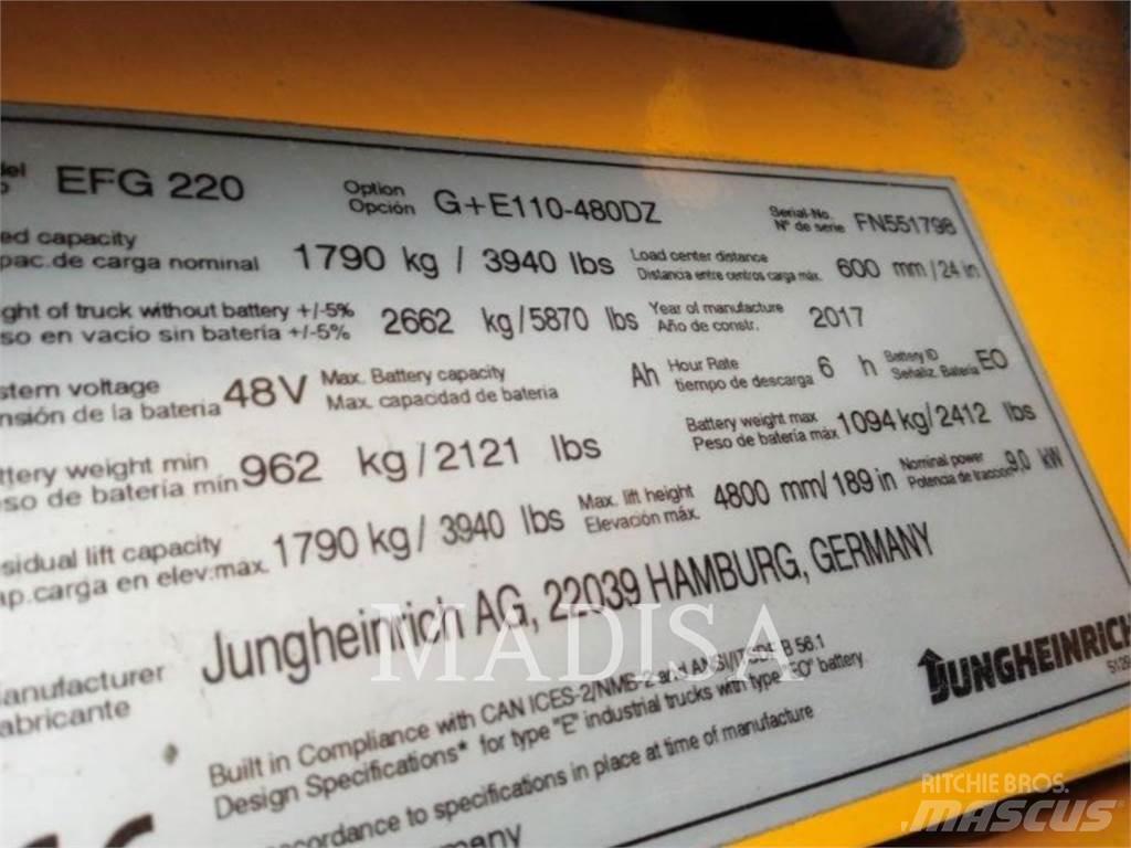Jungheinrich EFG 220 Viljuškari - ostalo