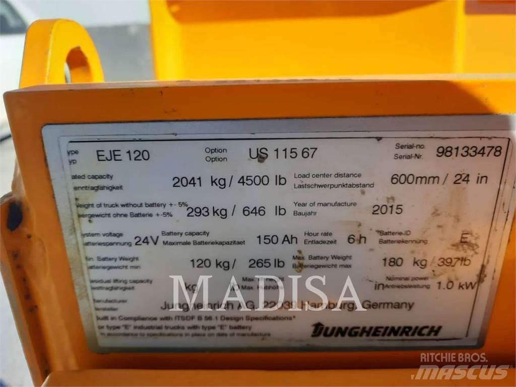 Jungheinrich EJE120 Električni viljuškari