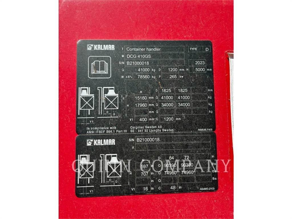 Kalmar DCG410GS Viljuškari - ostalo