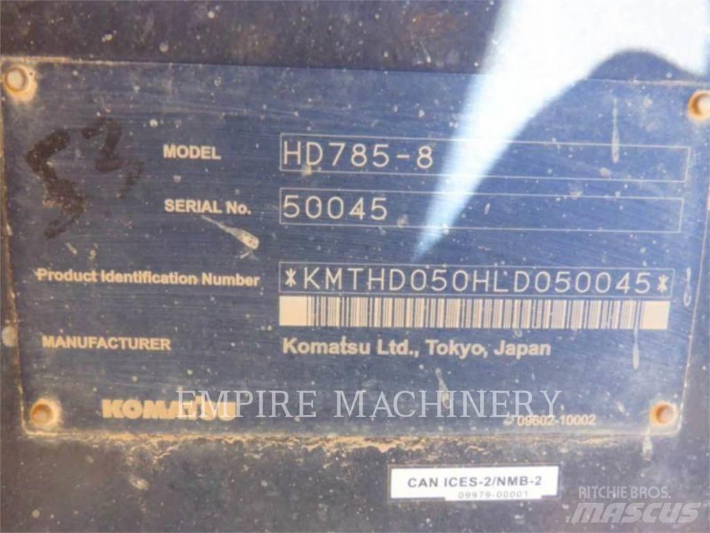 Komatsu HD785-8 Zglobni damperi