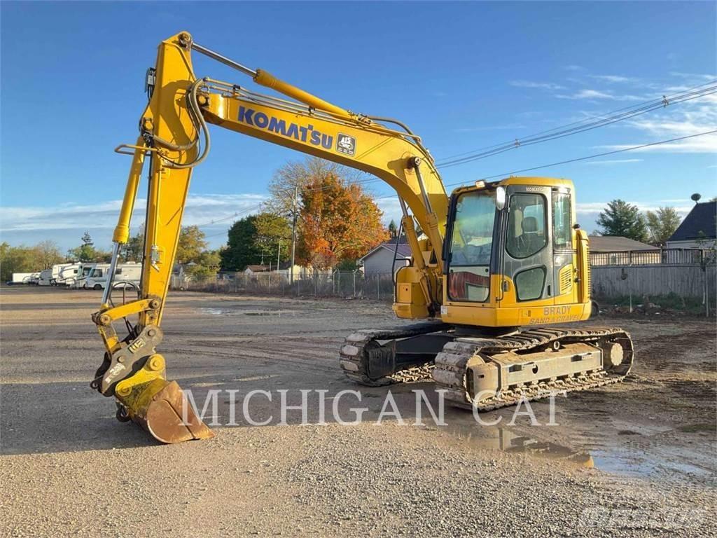 Komatsu PC128US Bageri guseničari