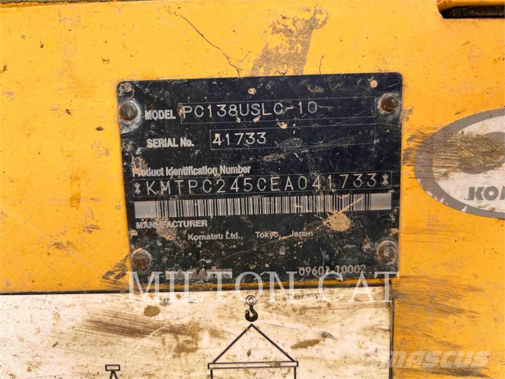 Komatsu PC138USLC-10 Bageri guseničari