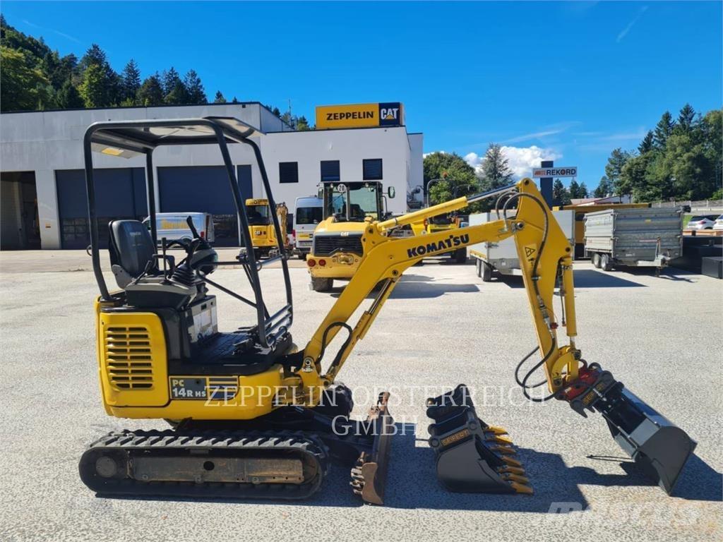 Komatsu PC14R HS Bageri guseničari