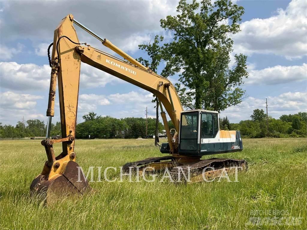 Komatsu PC220 Bageri guseničari