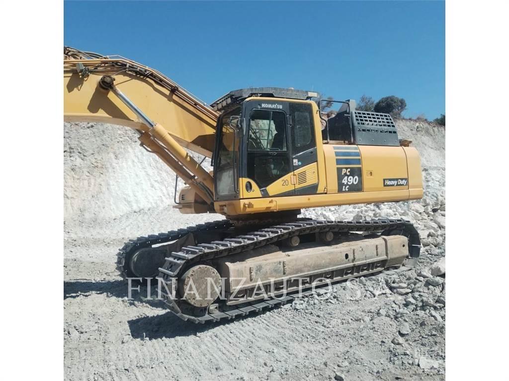 Komatsu PC490 Bageri guseničari