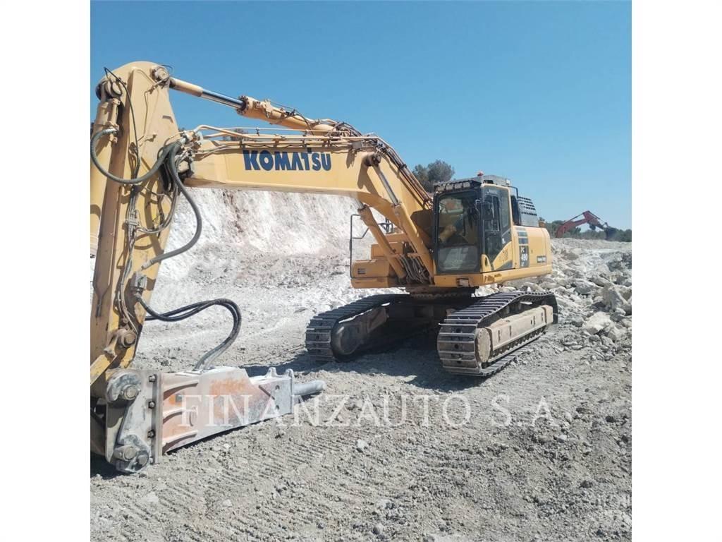 Komatsu PC490 Bageri guseničari