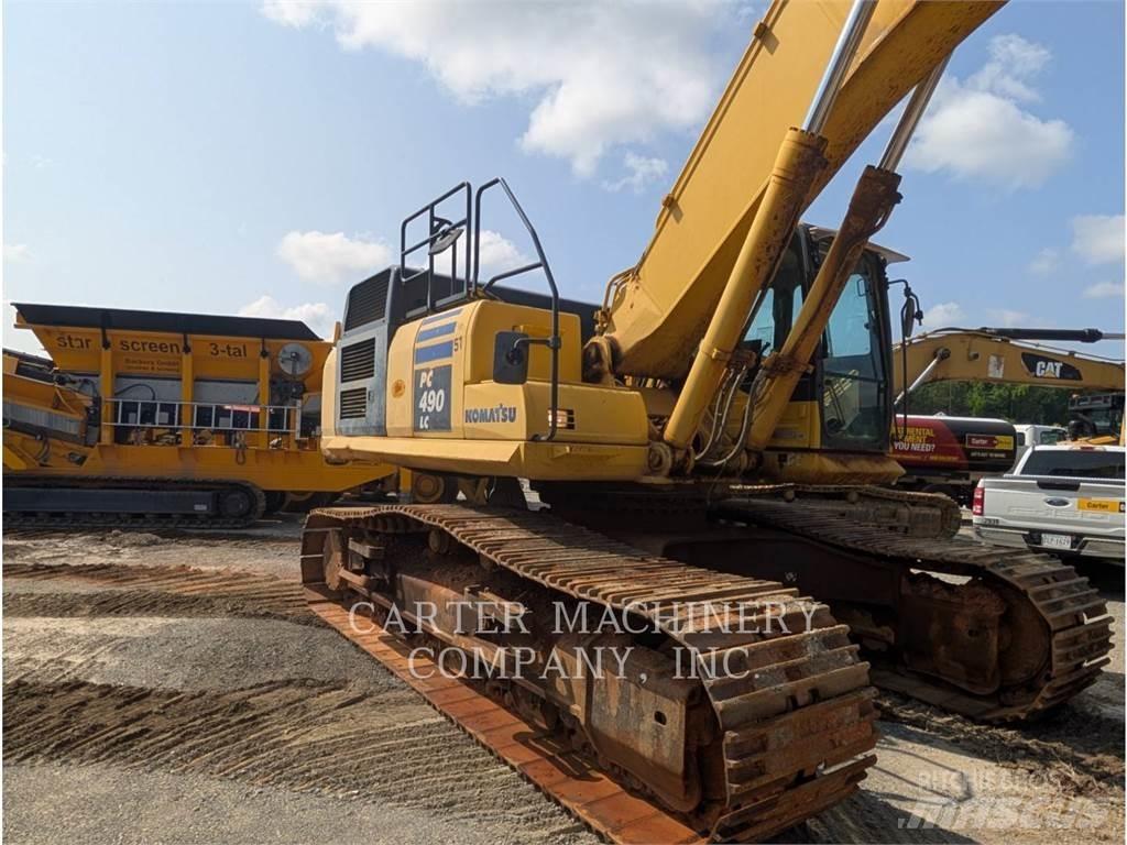 Komatsu PC490 Bageri guseničari