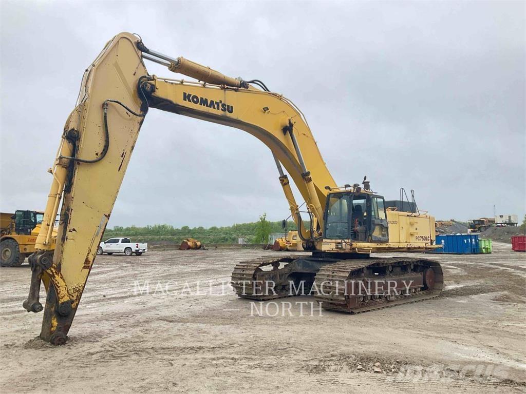 Komatsu PC750 Bageri guseničari