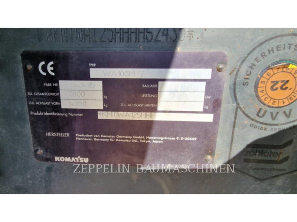 Komatsu WA100M-7 Utovarivači na točkove