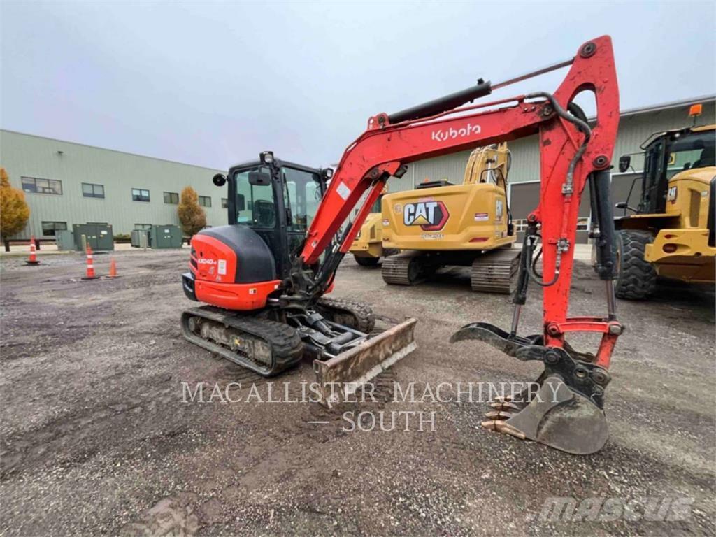 Kubota KX040 Bageri guseničari