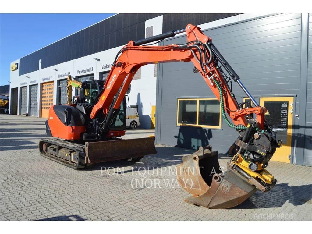 Kubota KX80 Bageri guseničari