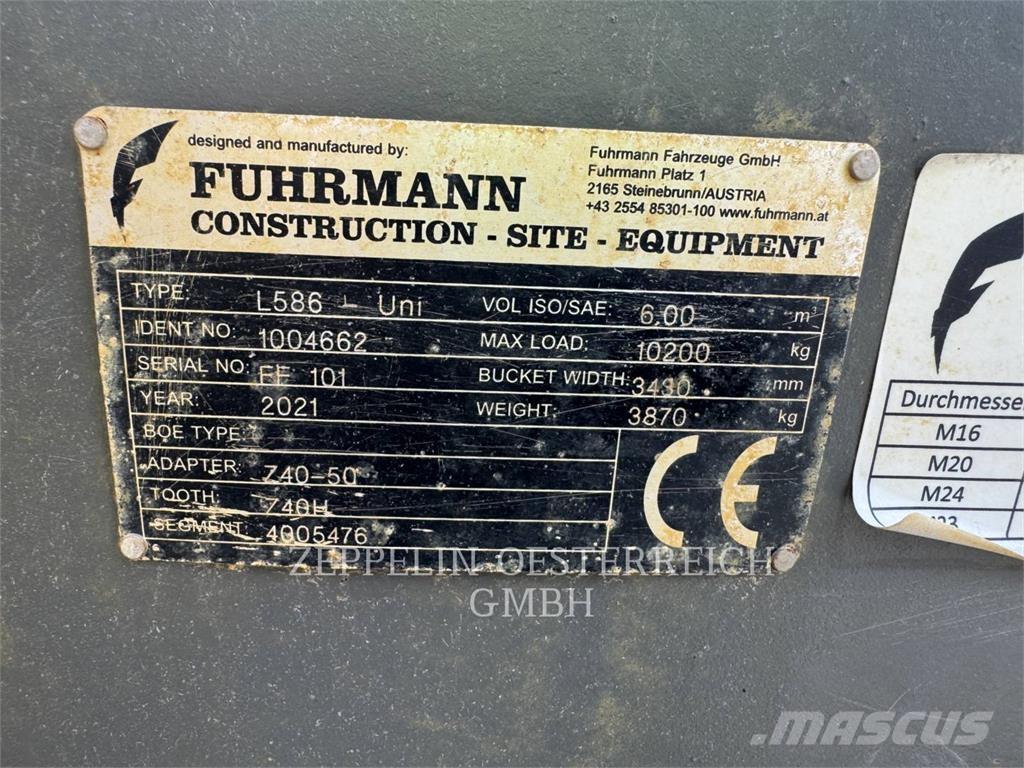 Liebherr L586 Utovarivači na točkove