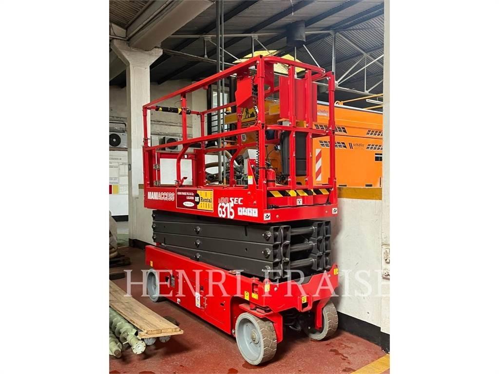 Manitou BF S.A. 100SEC Makazaste platforme